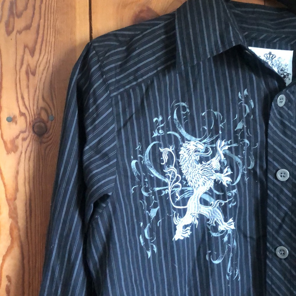 NWOT pinstripe shirt 🖤